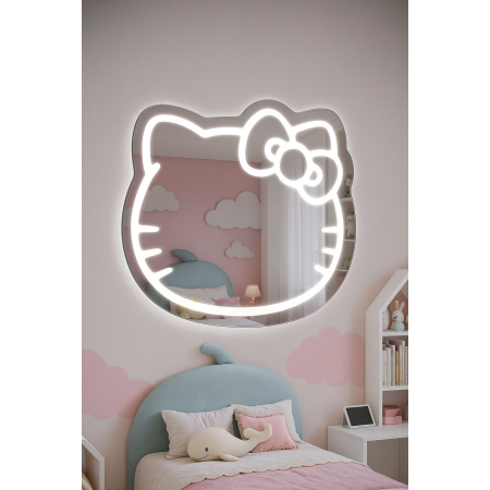Зеркало «Hello Kitty» со светодиодной подсветкой